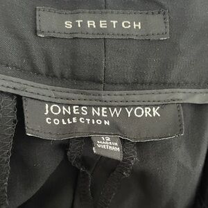 Jones New York Black Stretch Top